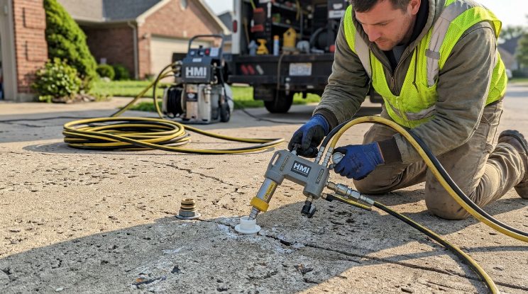 Concrete Leveling & Slab Lifting project detail — Cary, NC