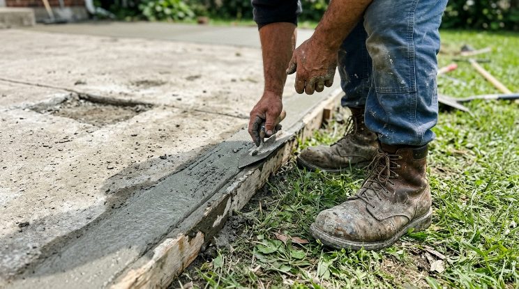 Concrete Patio Repair in Cary, NC