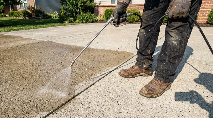 Concrete Sealing project detail — Cary, NC