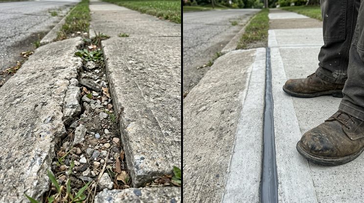 Concrete Sidewalk Repair project detail — Cary, NC