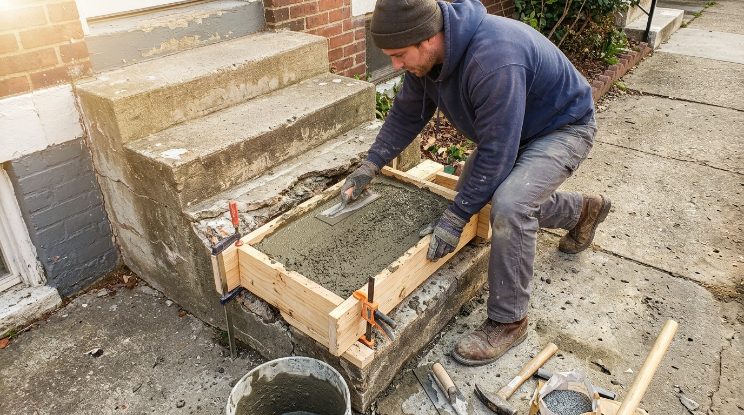 Concrete Step Repair project detail — Cary, NC