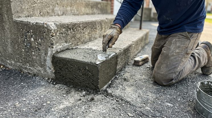 Concrete Step Repair project detail — Cary, NC
